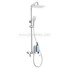 Bath Shower With Shelf For Bathroom Wall Mounted